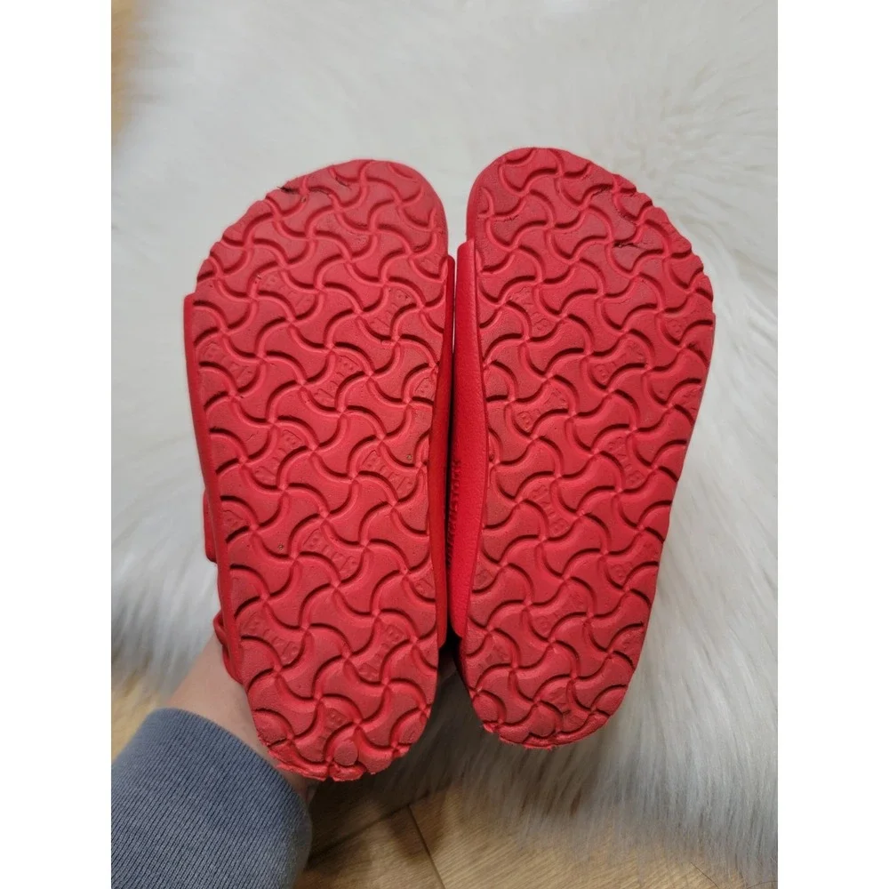 Birkenstock Eva Milano Essential Sandals Toddler Size 26 US Size 8c Red Kids